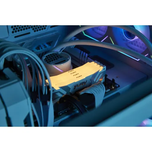 Imagen 6 de Memoria RAM 16GB DDR5 7200MHz DIMM CL38 Non-ECC 1.45v 288p FURY Renegade RGB Wht