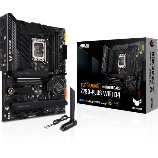 Imagen 0 de Tarjeta Madre Asus TUF GAMING Z790-PLUS WIFI D4 LGA1700 13°G 4*DDR4 4*M.2 DP HDM