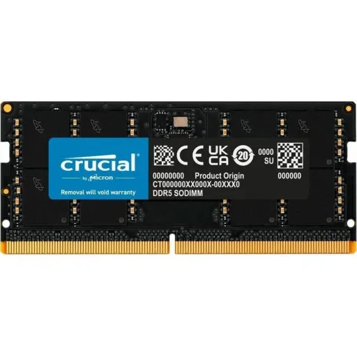 Memoria RAM 48GB DDR5 5600MHz So-DIMM CL46 Non-ECC 1.1v 262P - Crucial