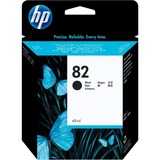 Imagen 1 de Cartridge HP 82 Negro para Impresoras DesignJet Serie 510/111, 69ml
