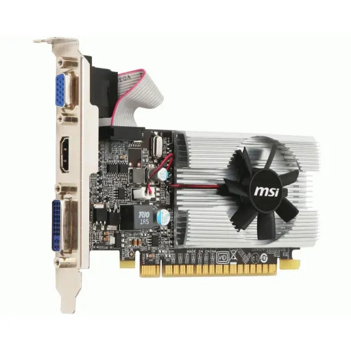 Imagen 1 de Tarjeta de Video MSI NV-GF-210 1GB GDDR3 PCIe 2.0 x16 HDMI DVI Activo Low Prof