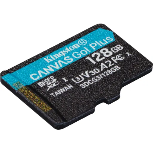 Imagen 3 de Memoria MicroSDXC Kingston Canvas Go Plus, 128GB Lectura 170MB/s con Adaptador