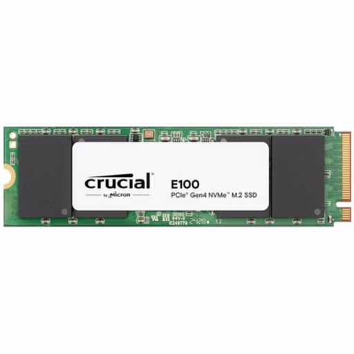 Imagen 0 de Unidad SSD Crucial E100 480GB M.2 22*80 PCIe G4  NVME Lec 4700MB/s Esc 2500MB/s