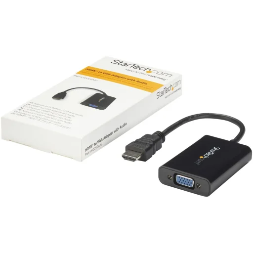 Imagen 3 de Adaptador HDMI Macho a VGA Hembra Resolución 1920*1200 