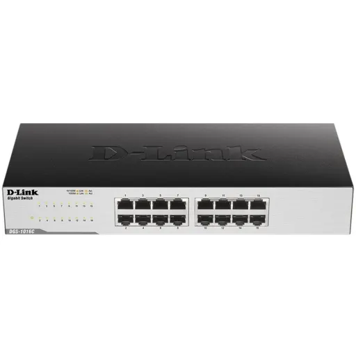Imagen 0 de Switch D-Link DGS-1016C 16 puertos LAN Gigabit 10/100/1000 Mb/s No Gestionado