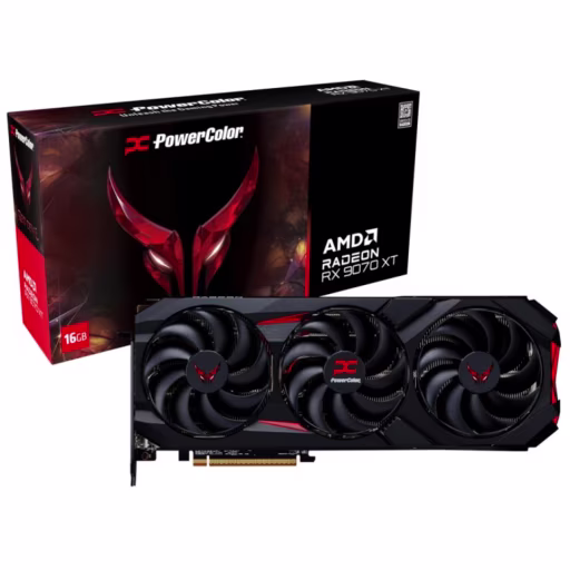 Imagen 0 de PowerColor Red Devil AMD Radeon RX 9070 XT 16GB GDDR6 Limited Edition [RX9070XT 16G-E/OC/LIMITED]