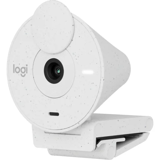 Imagen 2 de Cámara Web Logitech Brio 300,Full HD 1080p 30fps c/Micróf integrado USB Blanco