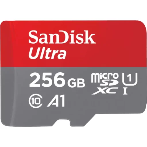 Memoria MicroSDXC 256GB SanDisk Ultra Class 10/UHS-I Lec150MB/s c/Adaptador