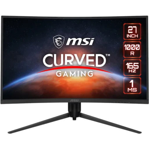 Imagen 0 de Monitor Gamer Curvo MSI Optix G271CQR 27" QHD 2560*1440 LED VA DP 2*HDMI 165Hz