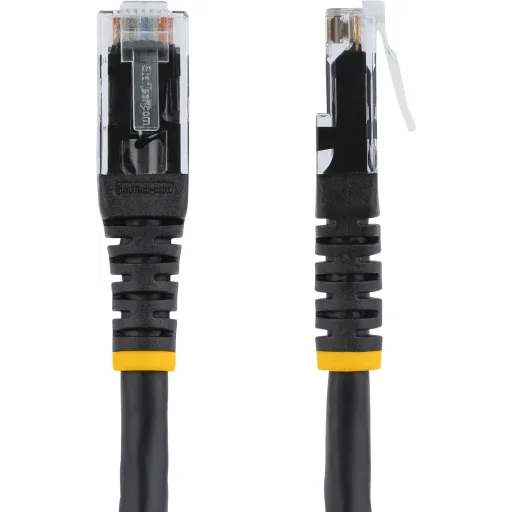 Imagen 1 de Cable de Red StarTech Cat6 UTP Gigabit Moldeado Certificado ETL 3mts 10ft NEGRO