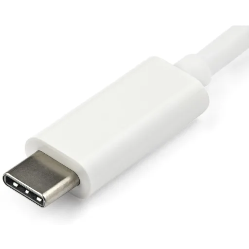 Imagen 7 de Adaptador Gráfico USB-C a VGA USB 3.1 Tipo-C Color Blanco Resolucion 1920*1200