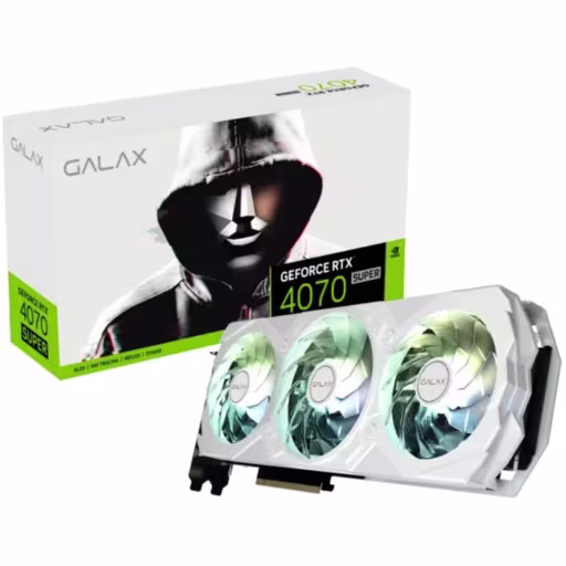 Imagen 0 de Galax GeForce RTX 4070 SUPER EX Gamer White 1-Click OC [47SOM7MD7KWE]