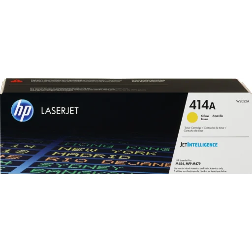 Imagen 4 de Toner HP 414A Yellow Impresoras Laser LaserJet Pro M454dn M479dw 2100 Páginas ap