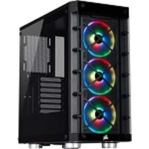 Imagen 1 de Gabinete Gamer Corsair iCue 465X Mid-Tower VidTemp. ATX MicroATX Mni ITX Sin Fte