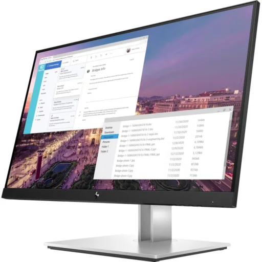 Imagen 0 de Monitor HP E23 G4 Full HD 23" 1920x1080 LED IPS 1*DP 1*HDMI 1*VGA 5*USB 5ms