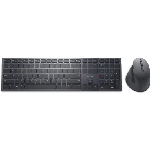 Imagen 2 de Kit Teclado Mouse Dell KM900 Inalámbrico Conectividad BT Receptor USB Grafito