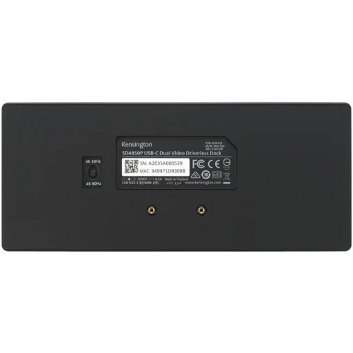 Imagen 11 de Docking Station Universal Kensington SD4850 USB-C 4K HDMI DP miniDP LAN Lect SD
