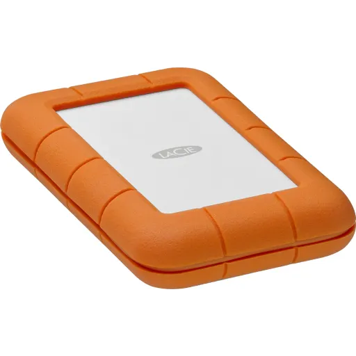 Imagen 2 de Disco Duro Externo LaCie Rugged 1TB 2.5" USB 3.1 Gen1 130MBps Naranja