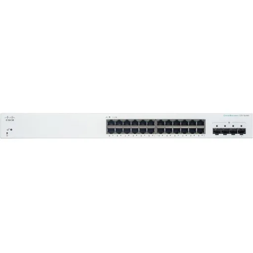 Imagen 1 de Switch Cisco CBS220-24T Business 220 Series Smart Switch, 24-port GE, 4x1G SFP
