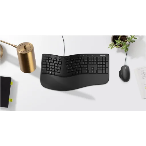 Imagen 11 de Teclado Alámbrico Ergonómico Microsoft USB 2.0 En Español Color Negro