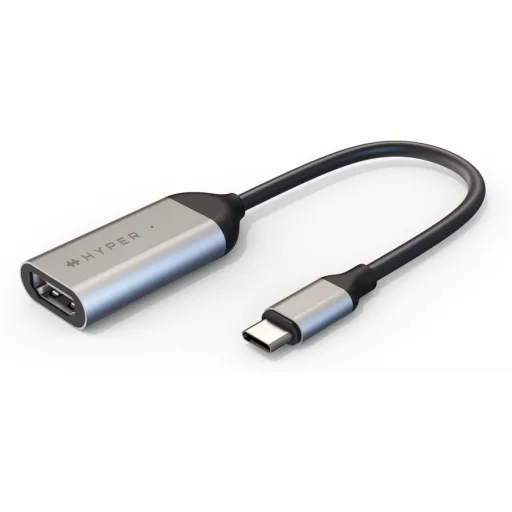 Adaptador Hyperdrive USB Tipo-C a HDMI v2.0 Hembra 4K 2160p 60Hz Color Gris