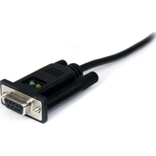 Imagen 2 de Adaptador USB 2.0 Tipo-A a Serial DB9 RS232 Hemb DCE Null c/FTDI 1.7m - StarTech