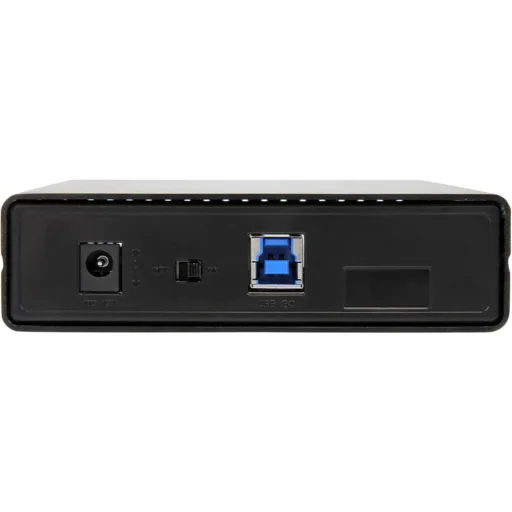 Imagen 6 de Cofre Porta Disco Duro SuperSpeed 3.5" SATA3 USB3.0 con UASP Aluminio Negro