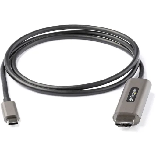Imagen 4 de Cable Adaptador USB-C a HDMI 2.0b 4K UHD 60Hz HDR10 Activo 1mt Gris - StarTech