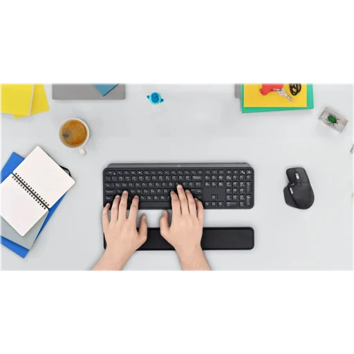 Imagen 5 de Teclado Inalámbrico Logitech MX Receptor USB Español Negro p/Win Mac Linux Andro