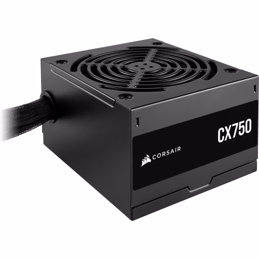 Imagen 0 de Fuente de Poder Corsair CX750, 750W 80 Plus Bronze No Modular ATX Color Negro