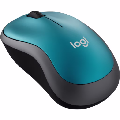 Imagen 5 de Mouse Inalámbrico Logitech M185 Óptico 1000dpi Recp. USB color Azul