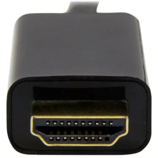 Imagen 4 de Cable Adaptador Mini Display Macho Port a HDMI Macho Longitud 3 Metros Color Neg