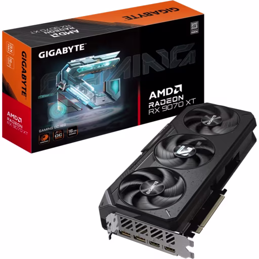 Imagen 0 de Gigabyte Radeon RX 9070 XT GAMING OC 16G [GV-R9070XTGAMING OC-16GD]