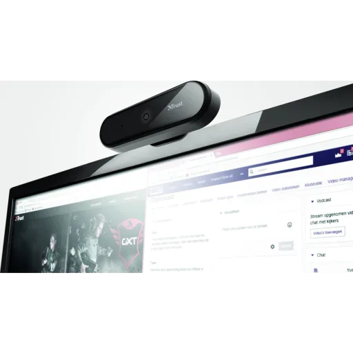 Imagen 6 de Cámara Web Trust Tyro Full HD 1080p 30fps Compatible Windows/Mac Interfaz USB