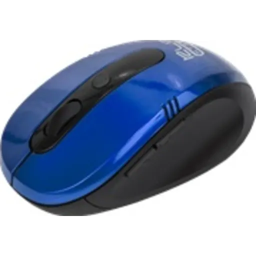 Imagen 1 de Mouse Inalámbrico KlipX KMW-330BL Óptico 1600dpi 6 botones Receptor USB Azul