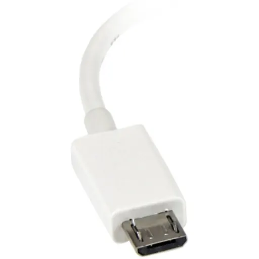 Imagen 2 de 5in White Micro USB to USB OTG Adapter
