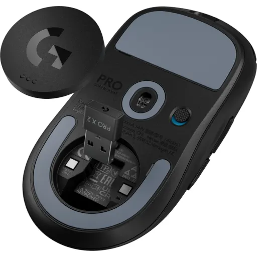 Imagen 5 de Mouse Gamer Inalámbrico Logitech Pro X SuperLight2, Óptico 32000dpi 5 btns Negro
