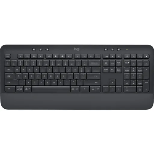 Teclado Inalámbrico Logitech K650, QWERTY Español BT5.1 Recp USB Color Grafito