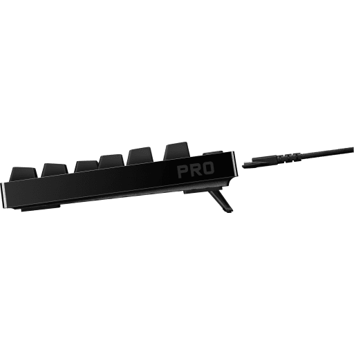 Imagen 5 de Teclado Gamer Alámbrico Logitech G Pro RGB Mecánico Switch GX Blue Color Negro