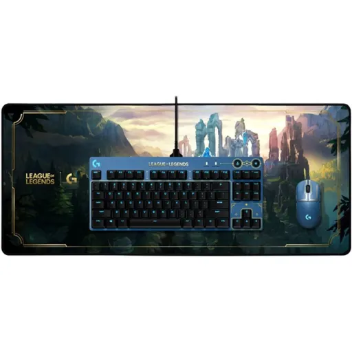 Imagen 1 de Logitech G840 XL gaming mouse pad league of legends edition