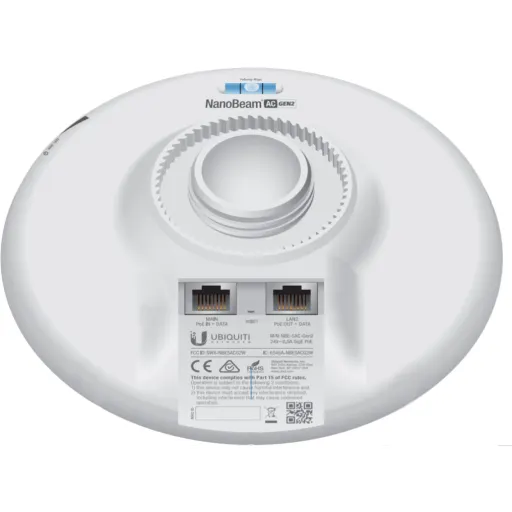 Imagen 5 de Antena Ubiquiti 5Ghz NanoBeam AC 19 Dbi Gen2