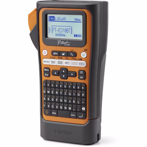 Imagen 2 de Rotuladora Portátil Brother PT-E310BTVP, Cinta 188mm, 20mm/s Bluetooth USB-C