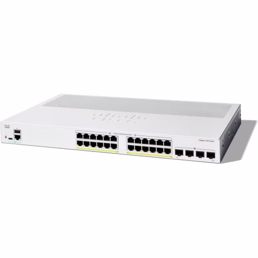 Imagen 0 de Switch Cisco Catalyst C1300-24P-4G, 24 Puertos GE, PoE, 4x1G SFP