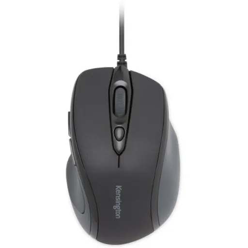 Imagen 1 de Mouse Alámbrico Kensington Pro Fit Mediano Óptico 1000dpi 5 Btns USB/PS2 Negro 