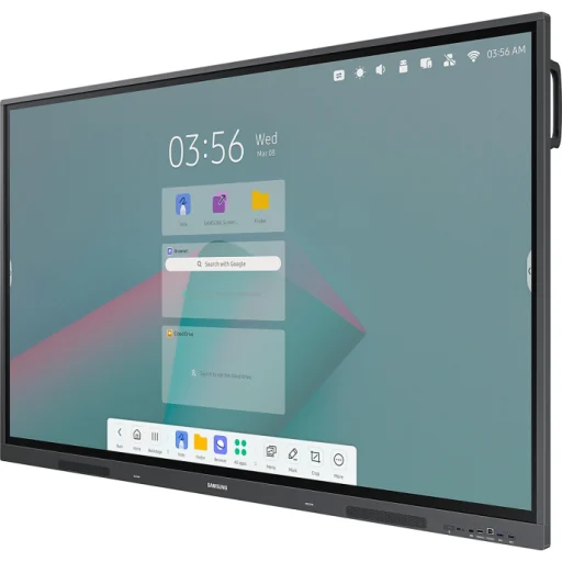 Imagen 4 de Pizarra Interactiva Samsung Flip 65"3840*2160 ADS HDMI USB RS232 IR RJ45 BT WIFI