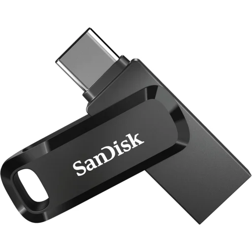 Pendrive 128GB SanDisk Ultra Dual Drive Go, USB-C/A 3.2 Lec150MBs Color Negro