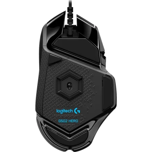 Imagen 7 de Mouse Gamer Alámbrico Logitech G502 Hero Óptico 16000dpi 11 Btns USB LED Negro