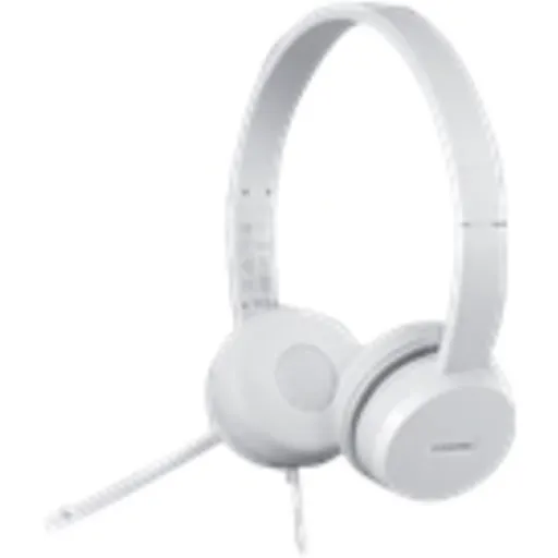 Imagen 0 de Audífonos Alámbricos Lenovo H110 con Micrófono Boom Cable USB2.0 1.8mt Blanco