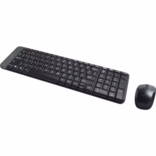 Imagen 1 de Kit Teclado Mouse Inalámbrico Logitech Media MK220 USB Color Negro