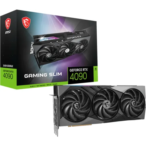 Imagen 0 de MSI GeForce RTX 4090 GAMING SLIM 24G [RTX 4090 GAMING SLIM 24G]